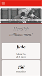 Mobile Screenshot of judo-club-mv.de